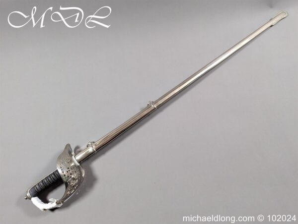 Northumberland Fusiliers Edward 7th Levee Sword