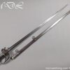 Victorian Robin Hood Rifles Officers Sword belonging to Gilbert Smith Doughty