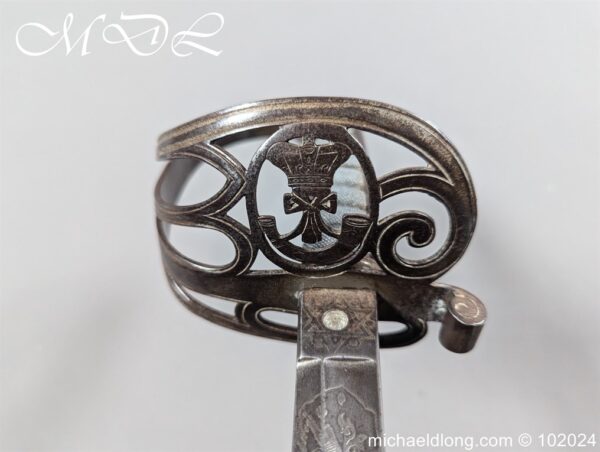 Victorian Robin Hood Rifles Officers Sword - Image 10