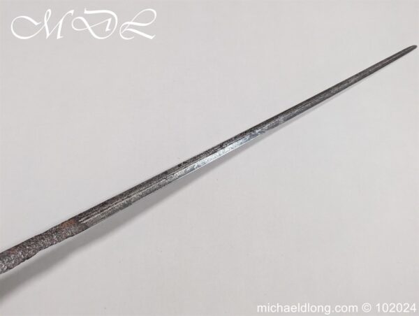 Silver Hilted Infantry Officers Sword Hallmarked London 1794 - Image 20