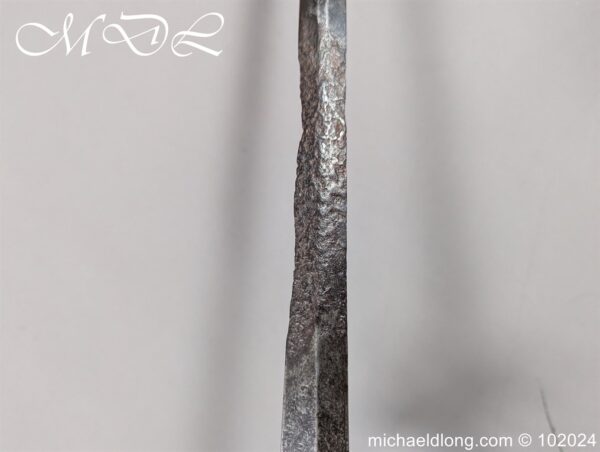 Silver Hilted Infantry Officers Sword Hallmarked London 1794 - Image 18