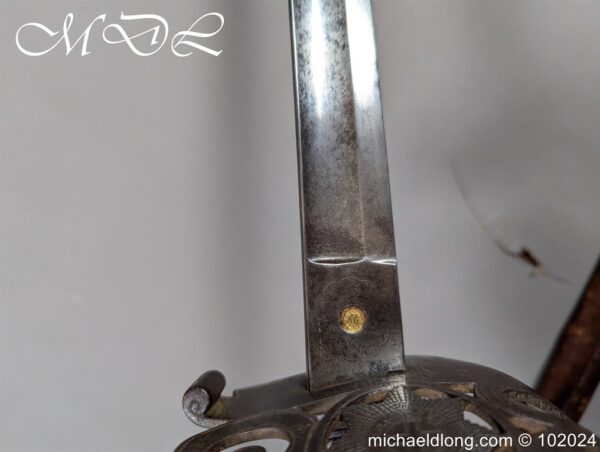 Victorian Coldstream Guards Officers Sword by Wilkinson No 5087 - Image 17