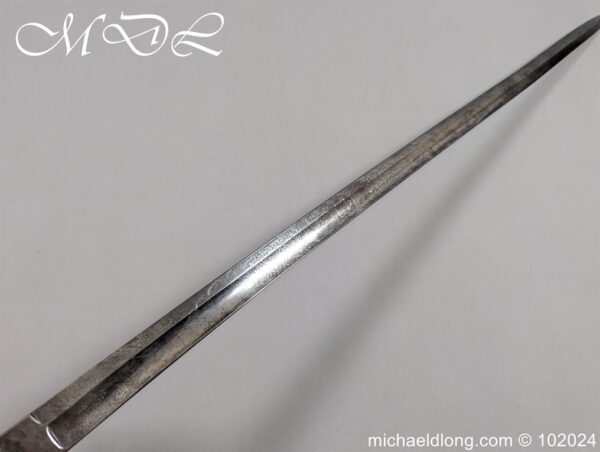 Victorian Coldstream Guards Officers Sword by Wilkinson No 5087 - Image 12
