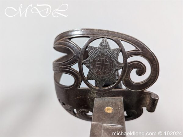 Victorian Coldstream Guards Officers Sword by Wilkinson No 5087 - Image 11