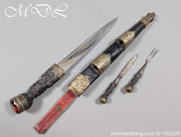 Argyll and Sutherland Highlanders Victorian Officers Dirk