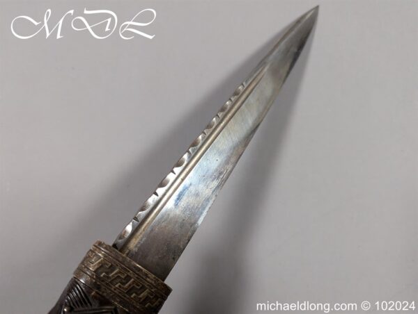 Argyll and Sutherland Highlanders Victorian Officers Dirk - Image 16
