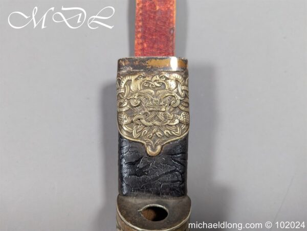 Argyll and Sutherland Highlanders Victorian Officers Dirk - Image 9