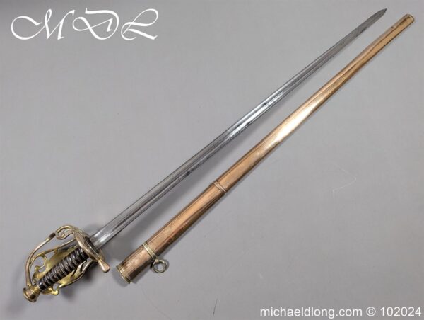 Household Cavalry Officers Officers Sword c 1805 - Image 31