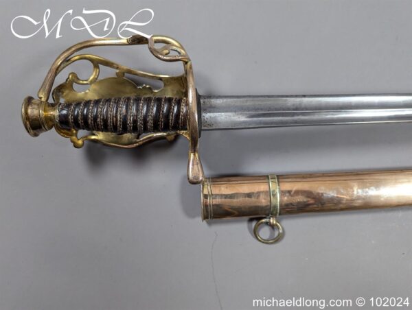 Household Cavalry Officers Officers Sword c 1805 - Image 30