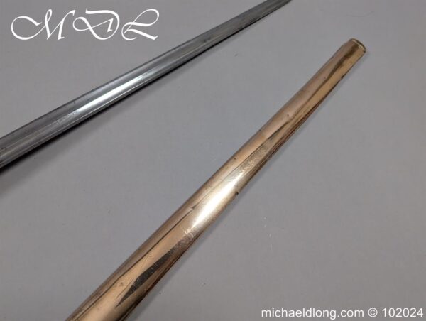 Household Cavalry Officers Officers Sword c 1805 - Image 25