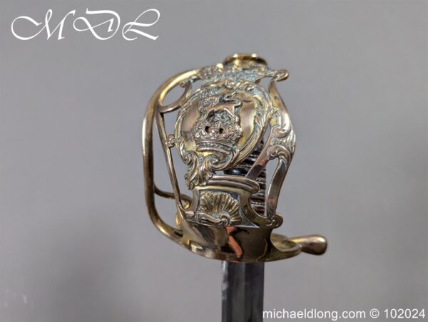 Household Cavalry Officers Officers Sword c 1805 - Image 16