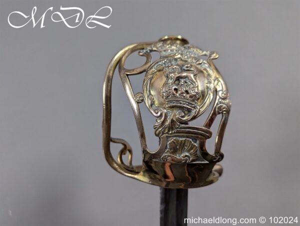 Household Cavalry Officers Officers Sword c 1805 - Image 15
