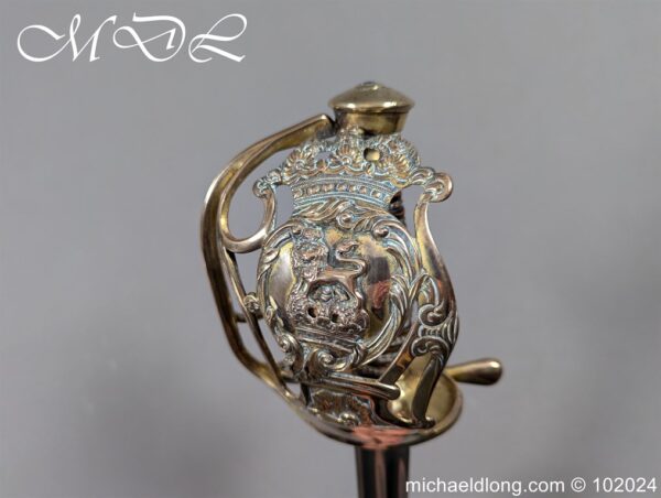 Household Cavalry Officers Officers Sword c 1805 - Image 13