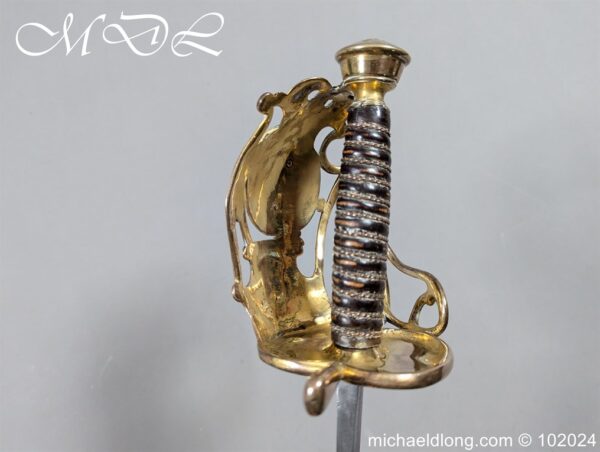 Household Cavalry Officers Officers Sword c 1805 - Image 12