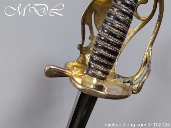 Household Cavalry Officers Officers Sword c 1805 - Image 11
