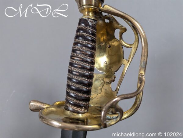 Household Cavalry Officers Officers Sword c 1805 - Image 10