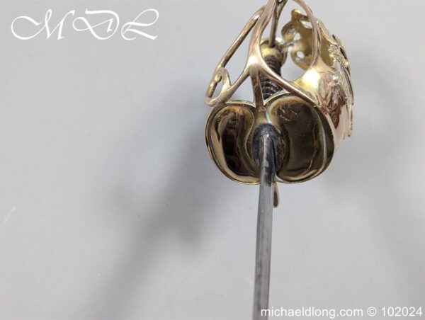 Household Cavalry Officers Officers Sword c 1805 - Image 7
