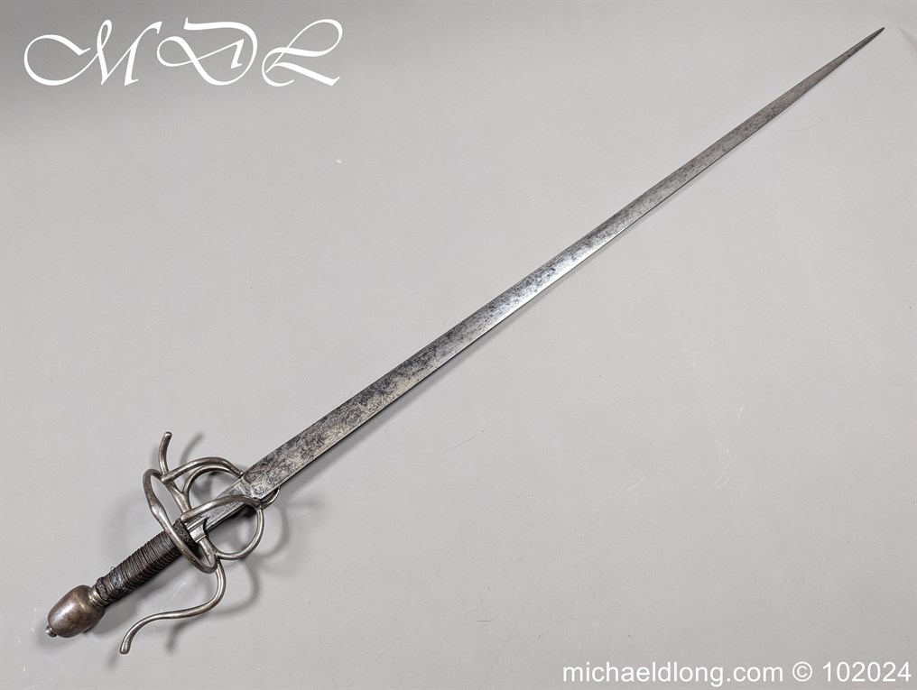 German Saxony Rapier 17th Century