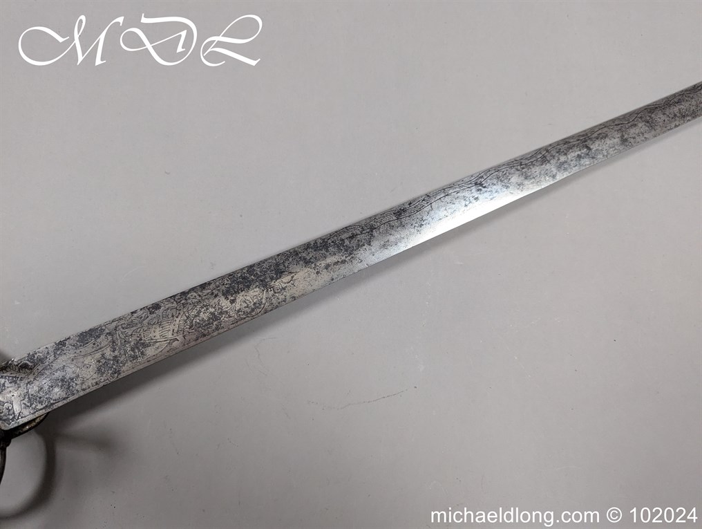 German Saxony Rapier 17th Century - Image 33