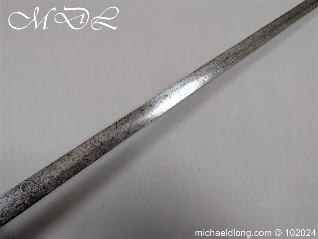 German Saxony Rapier 17th Century - Image 28