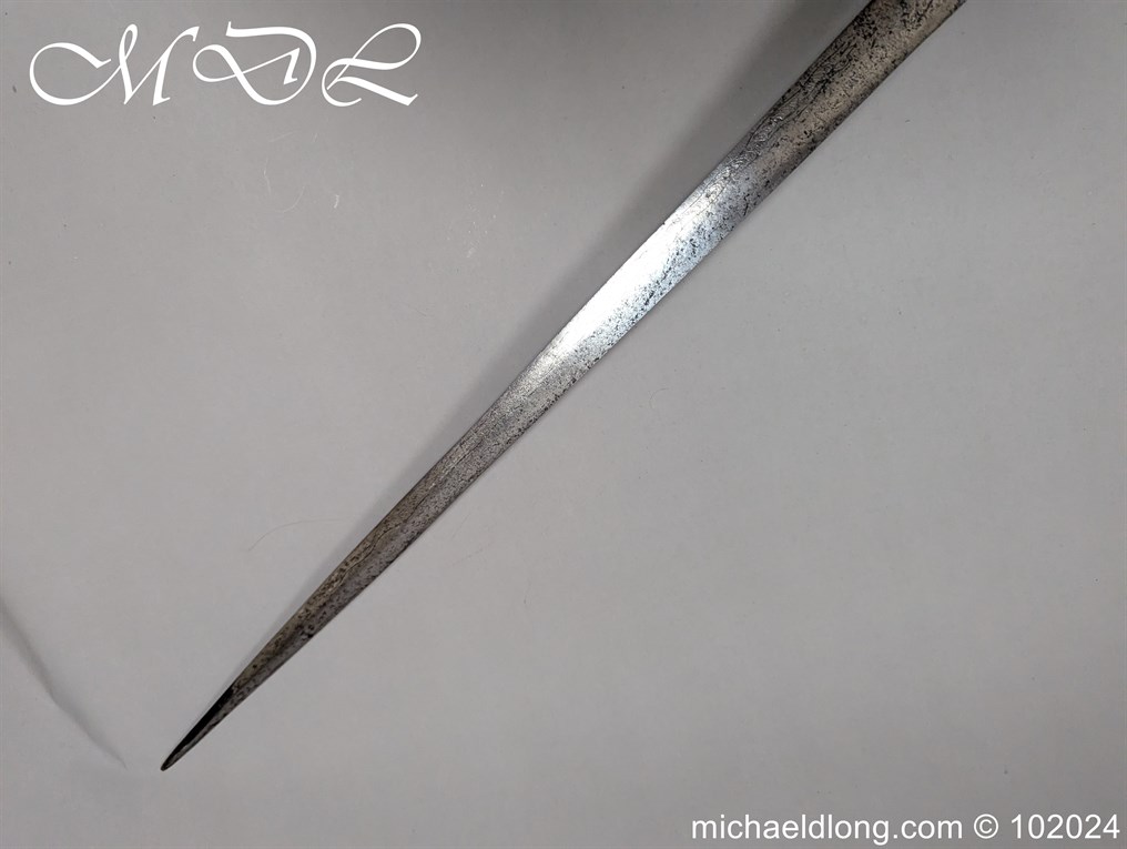 German Saxony Rapier 17th Century - Image 27