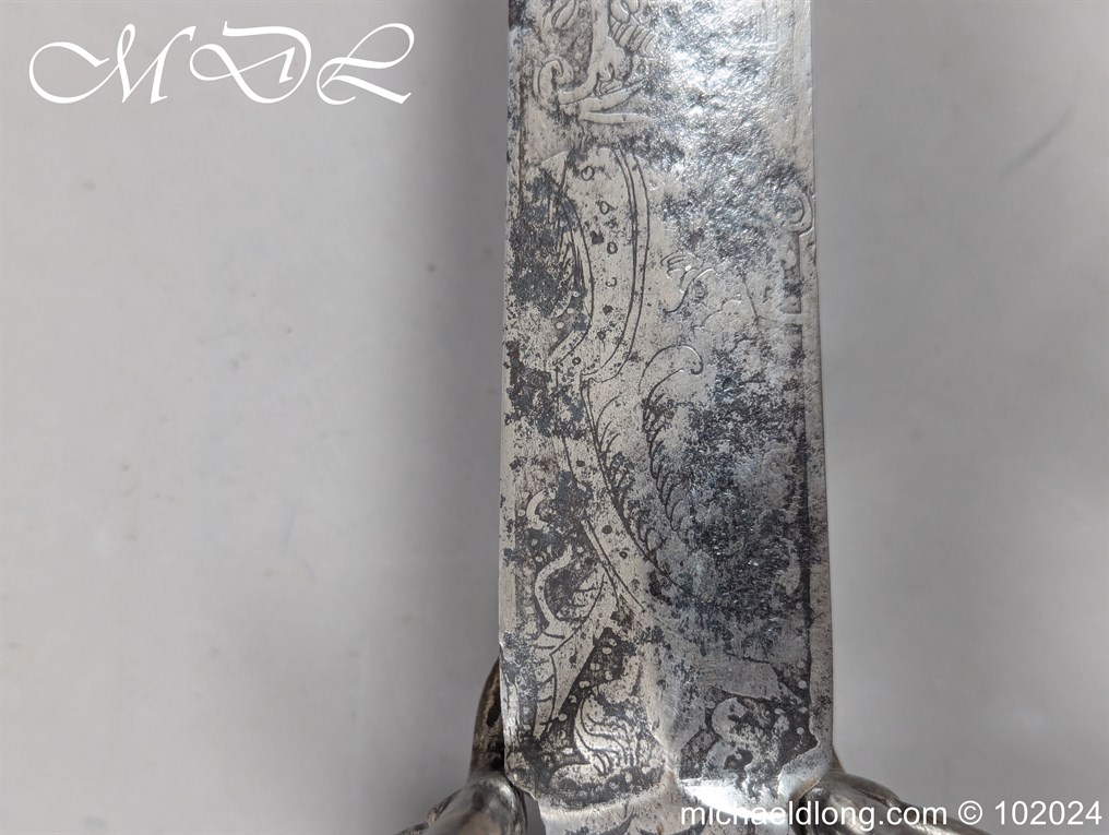 German Saxony Rapier 17th Century - Image 21