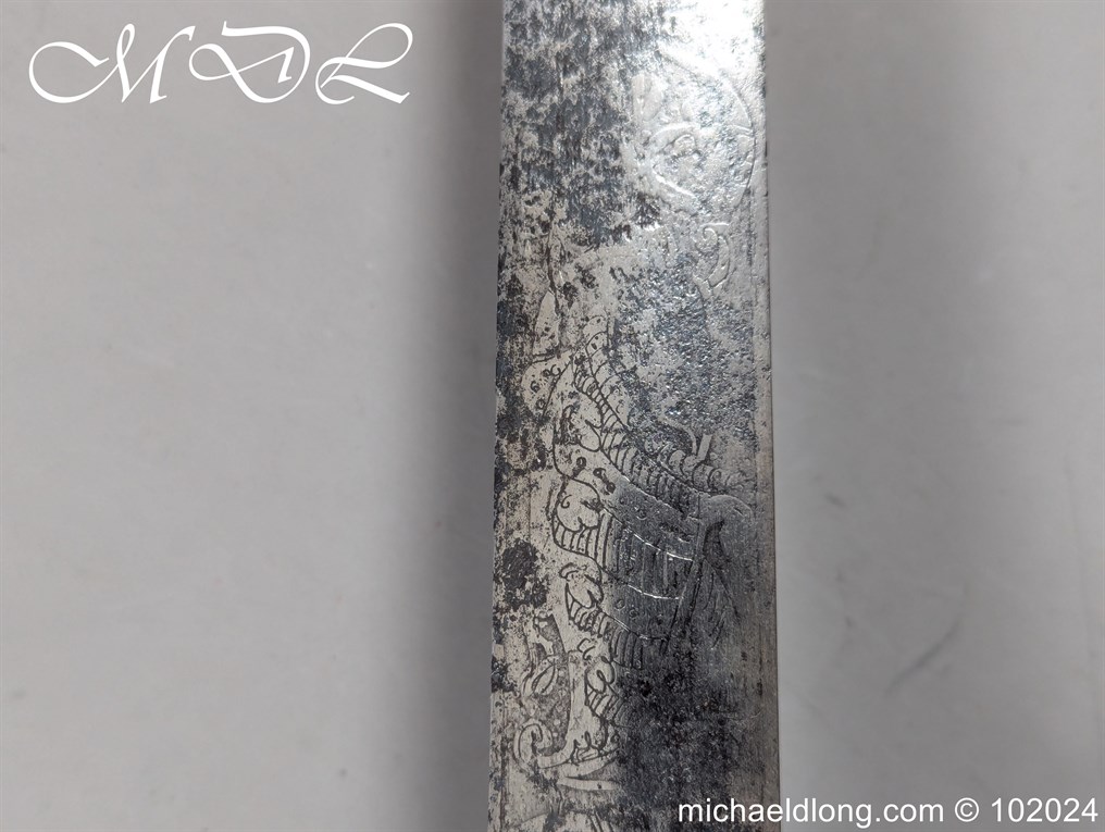 German Saxony Rapier 17th Century - Image 20