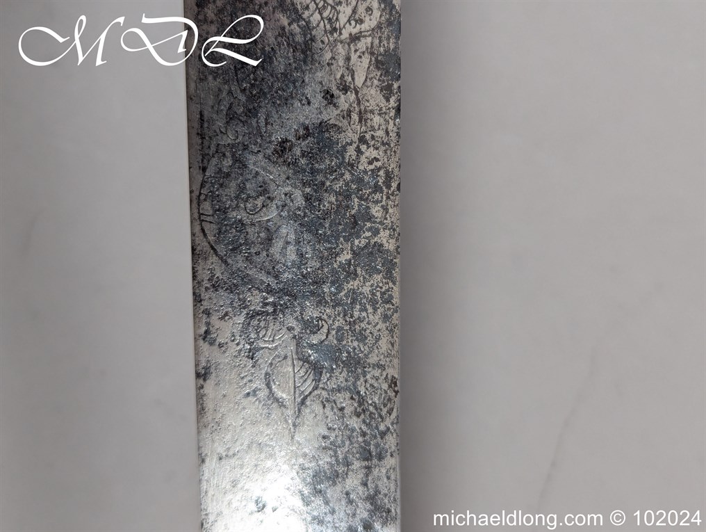 German Saxony Rapier 17th Century - Image 19