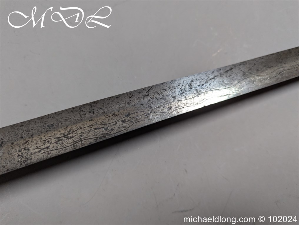 German Saxony Rapier 17th Century - Image 14