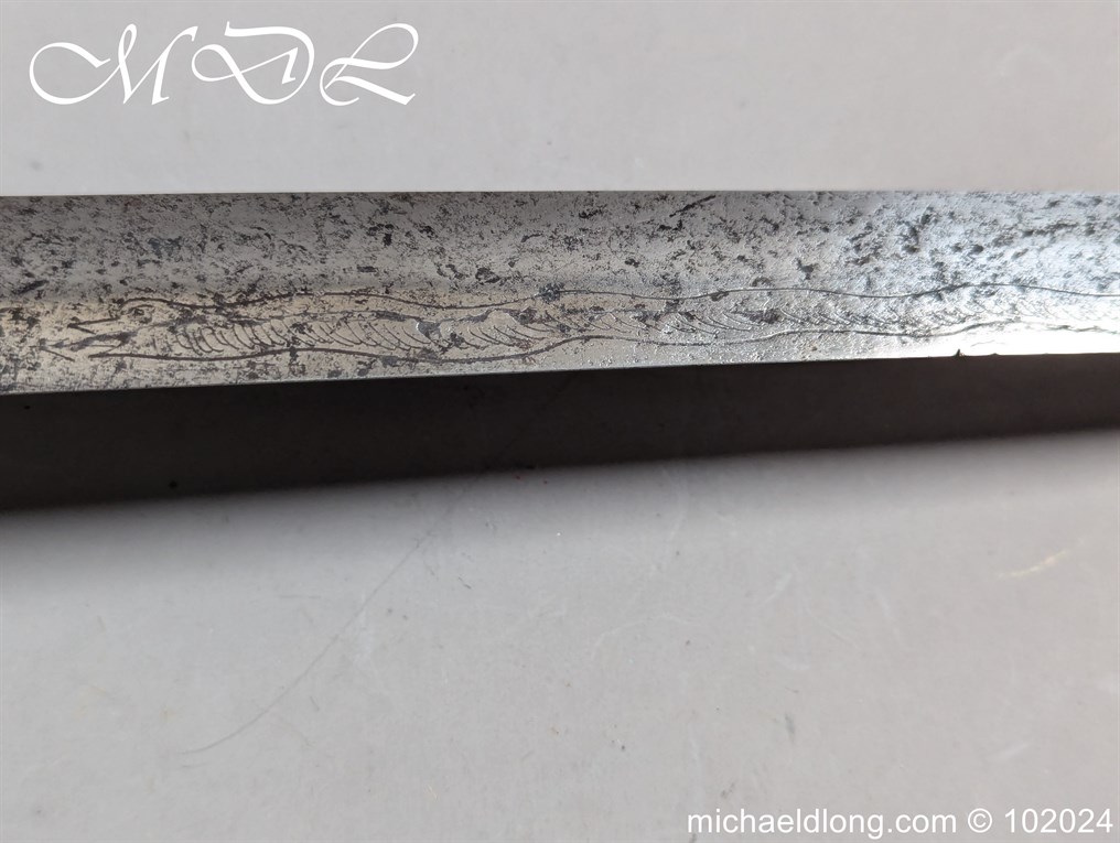 German Saxony Rapier 17th Century - Image 11