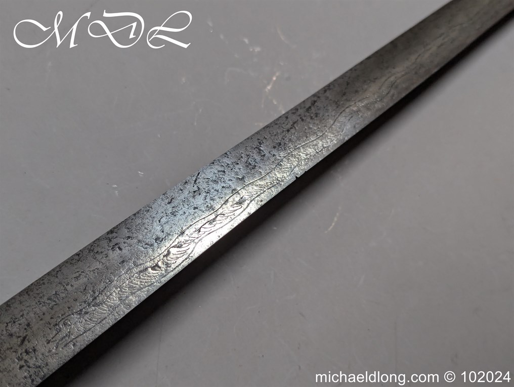 German Saxony Rapier 17th Century - Image 10