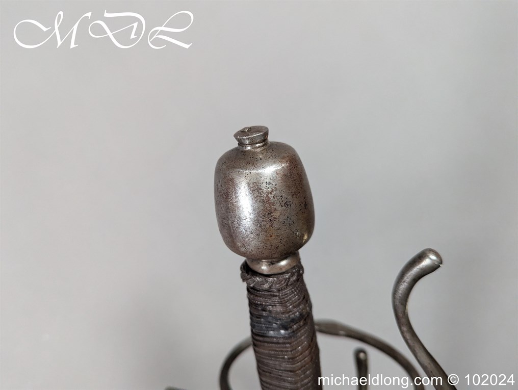 German Saxony Rapier 17th Century - Image 4
