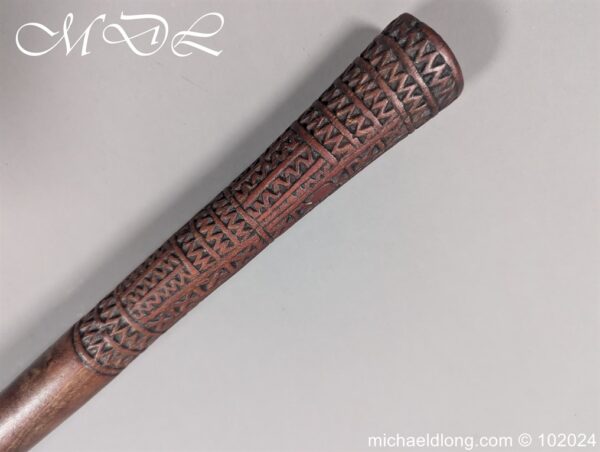 Fijian Throwing Club – Ula 19th Century - Image 9