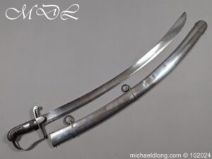 British 1796 Light Cavalry Sword by Osborn