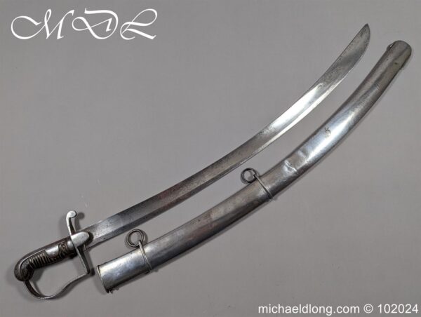British 1796 Light Cavalry Sword by Osborn