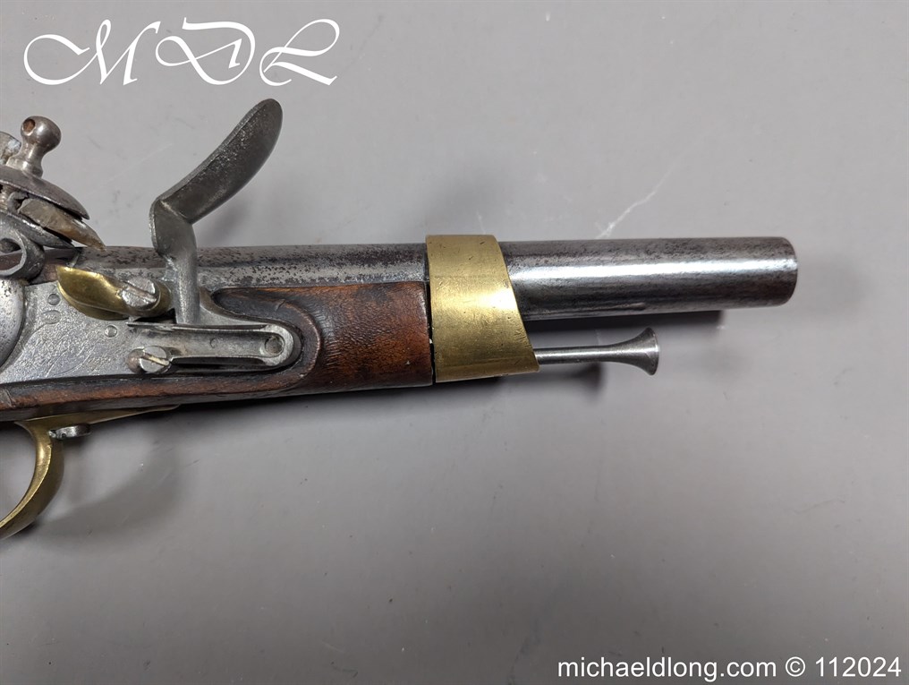 French Model AN XIII Flintlock Military Pistol - Image 26