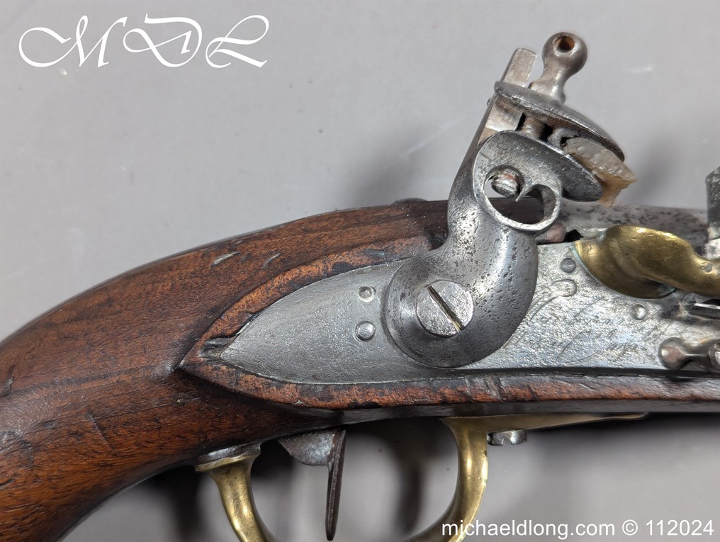 French Model AN XIII Flintlock Military Pistol - Image 20