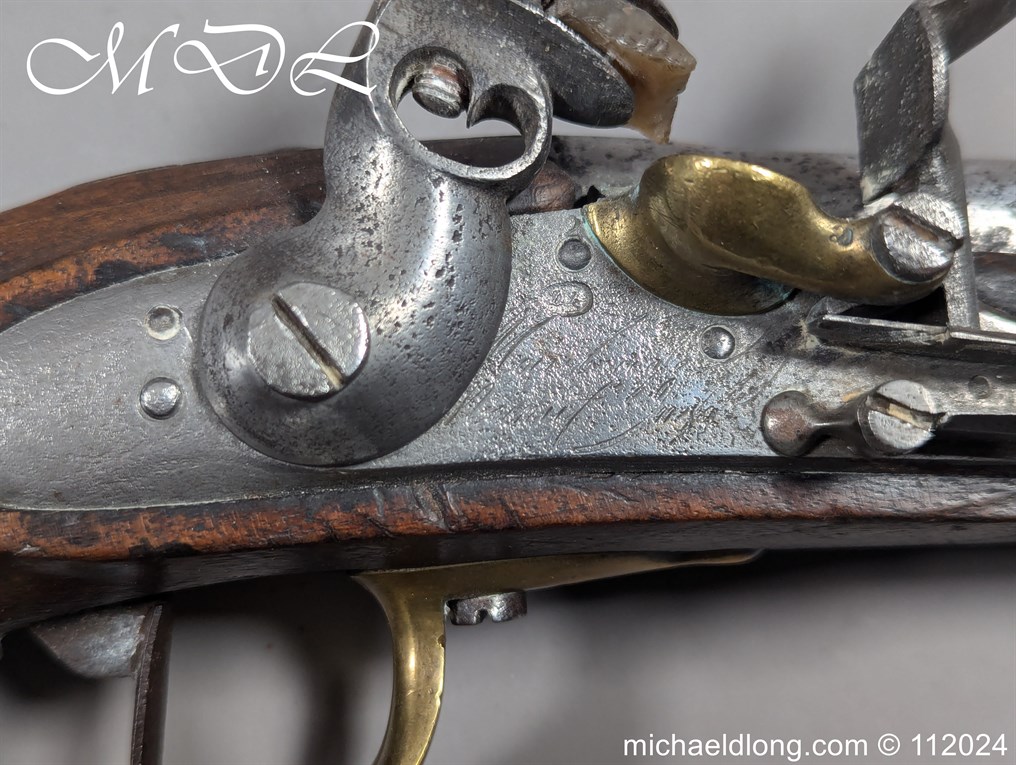 French Model AN XIII Flintlock Military Pistol - Image 19