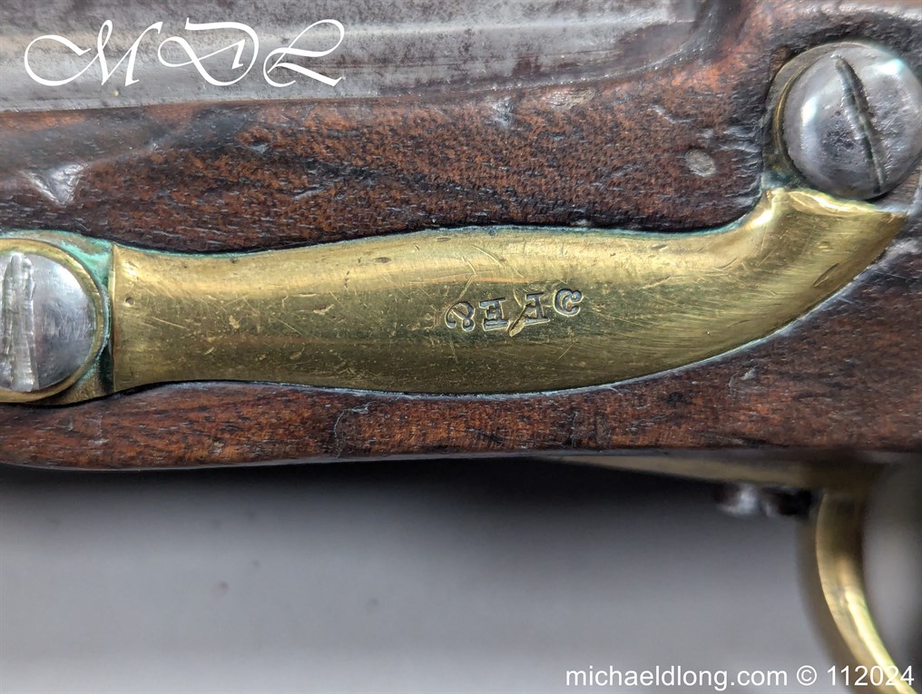 French Model AN XIII Flintlock Military Pistol - Image 11