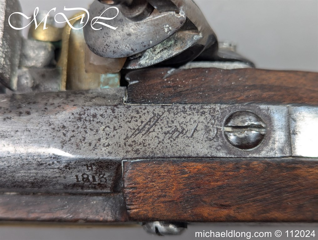 French Model AN XIII Flintlock Military Pistol - Image 9
