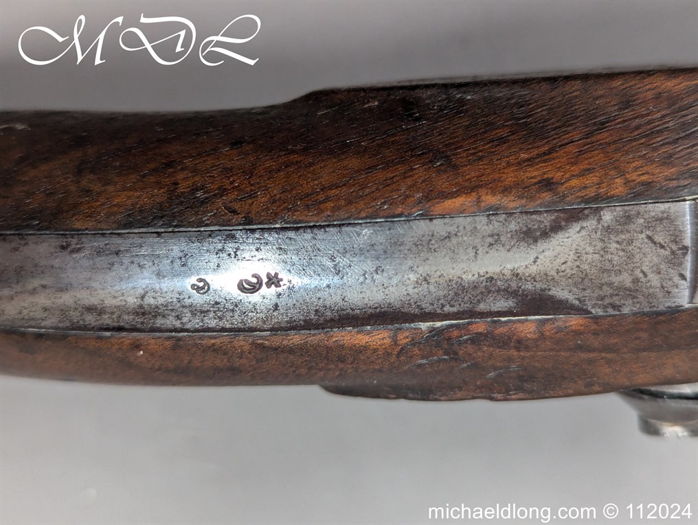 French Model AN XIII Flintlock Military Pistol - Image 8