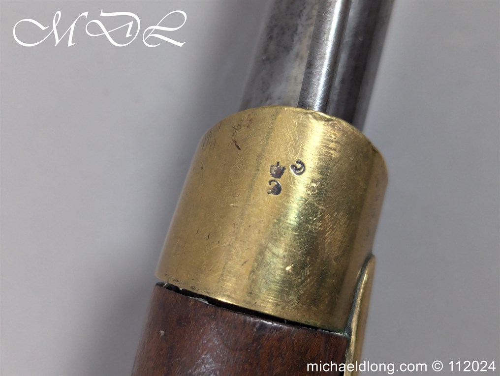 French Model AN XIII Flintlock Military Pistol - Image 5