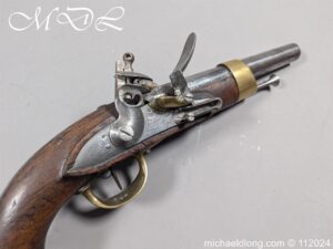 French Model AN XIII Flintlock Military Pistol