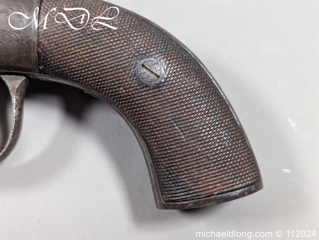English Percussion Pepper Box Pistol - Image 15