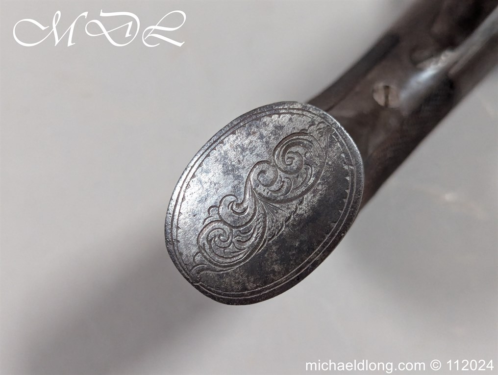 English Percussion Pepper Box Pistol - Image 8