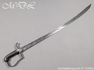 Georgian 22nd Light Dragoon Officers Sword