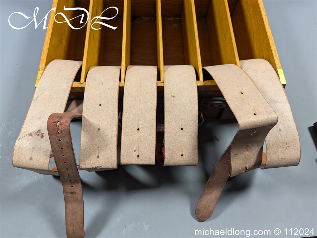 Purdey Brass Mounted Leather Cartridge Magazine - Image 21