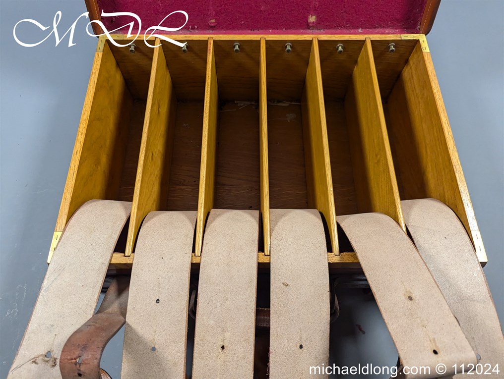 Purdey Brass Mounted Leather Cartridge Magazine - Image 20