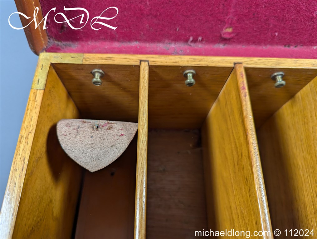 Purdey Brass Mounted Leather Cartridge Magazine - Image 16