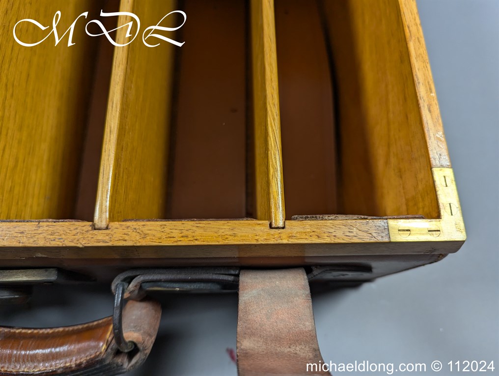 Purdey Brass Mounted Leather Cartridge Magazine - Image 14